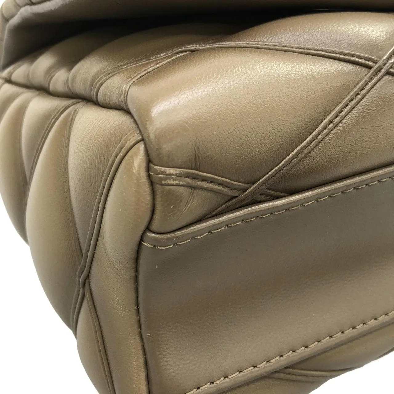 LOUIS VUITTON GO-14 M23045 Shoulder Lambskin Taupe Lambskin Rank A - Thumbnail 3