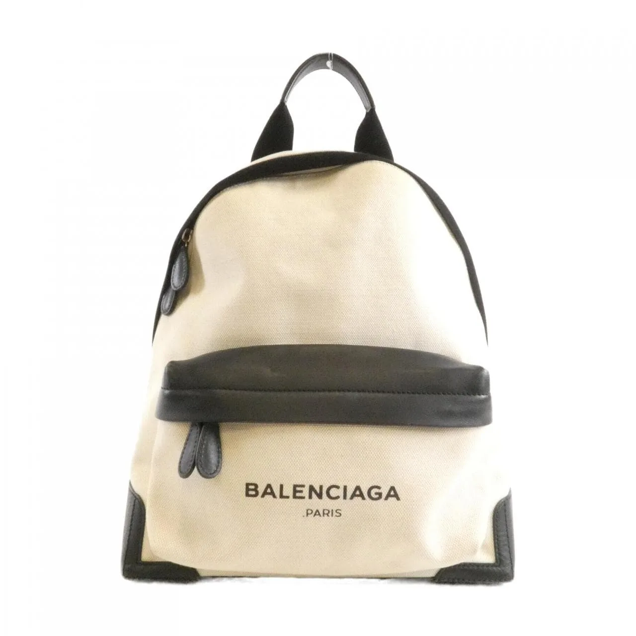 BALENCIAGA 409010 AQ38N Backpack Canvas Navy
