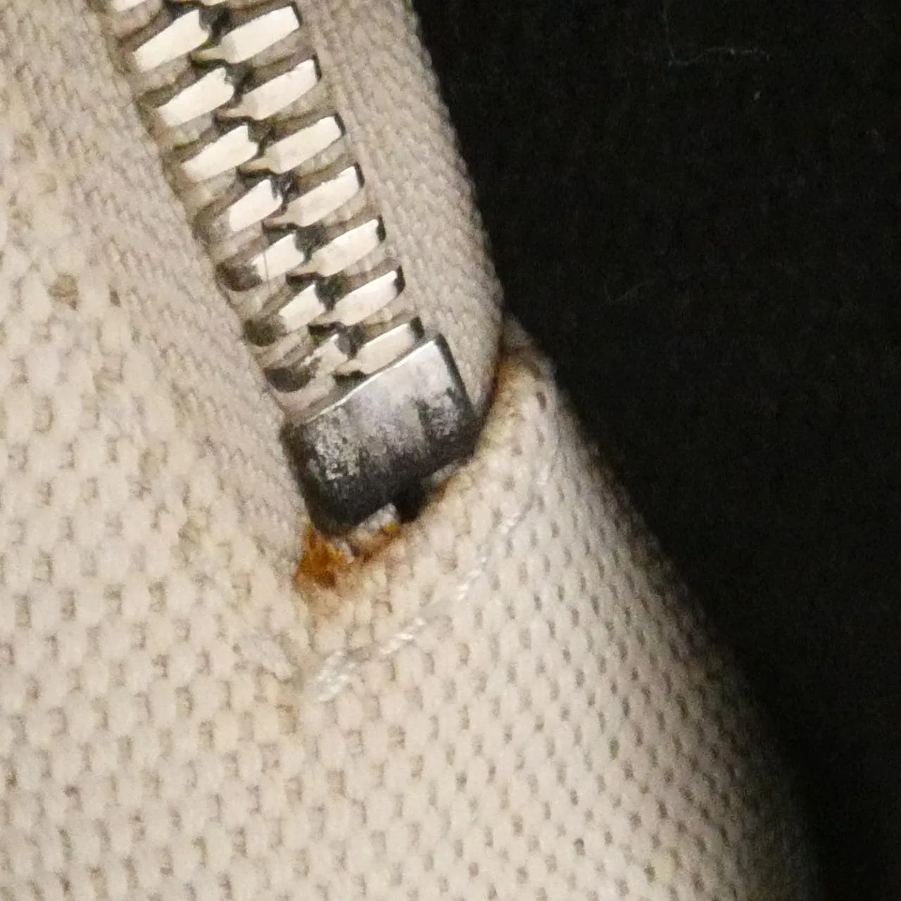 BALENCIAGA 409010 AQ38N Backpack Canvas 深藍色 帆布 中古品B - 縮圖 8