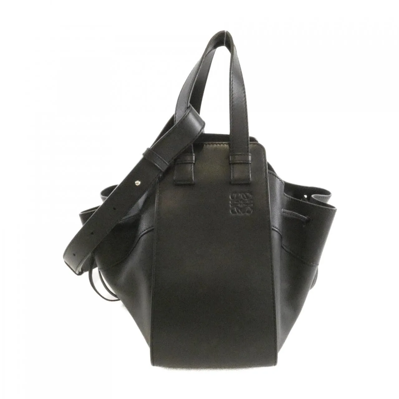 LOEWE Hammock 329 77 V07 Shoulder Black