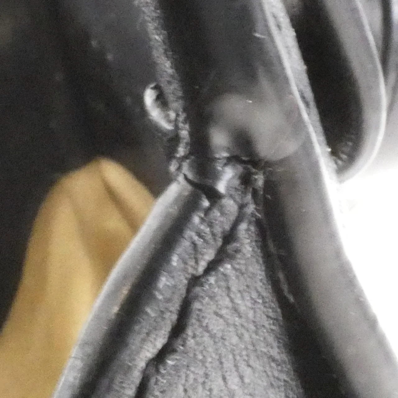 LOEWE Hammock 329 77 V07 Shoulder Black Rank B - Thumbnail 5