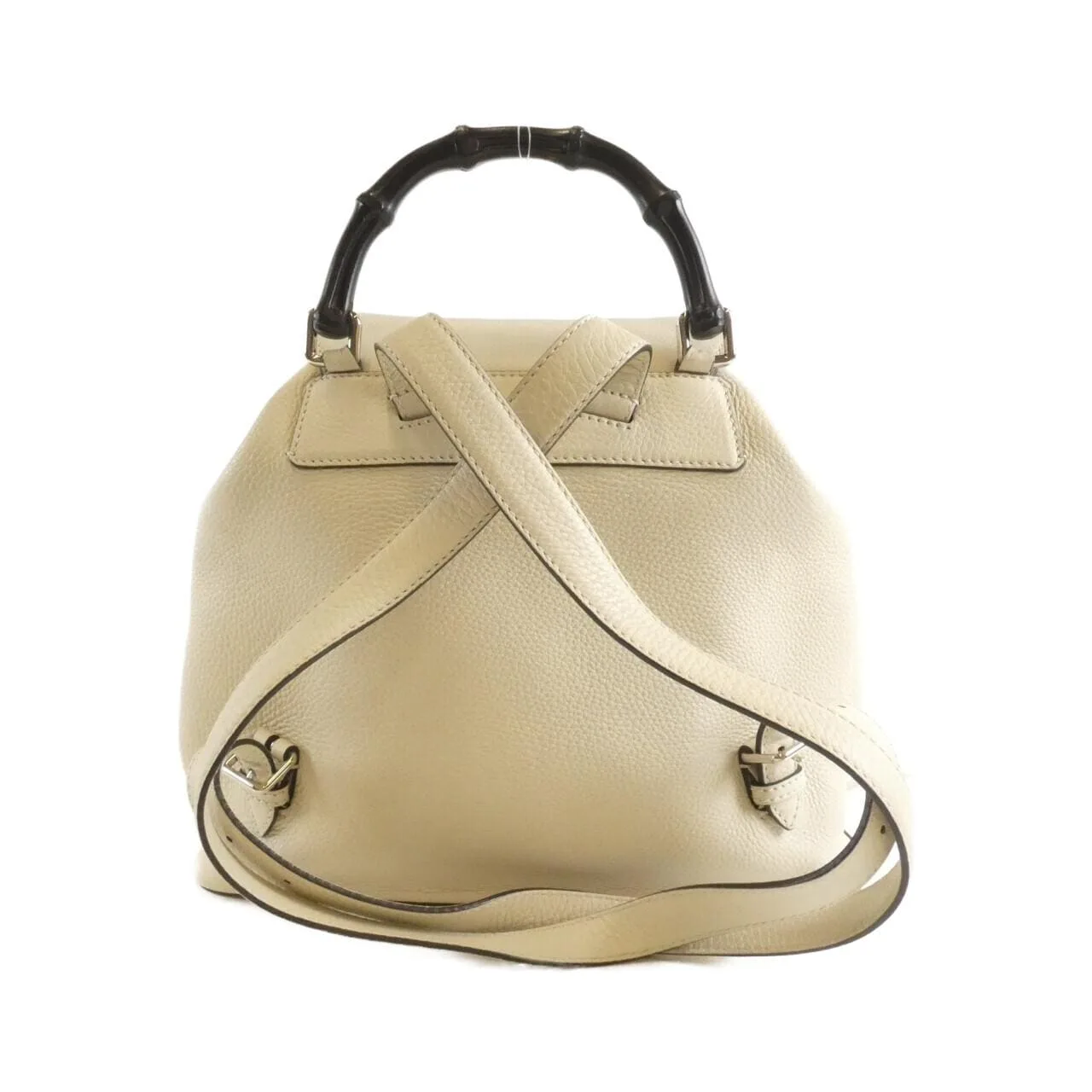 GUCCI Bamboo Daily 370833 A7M0N Backpack Leather