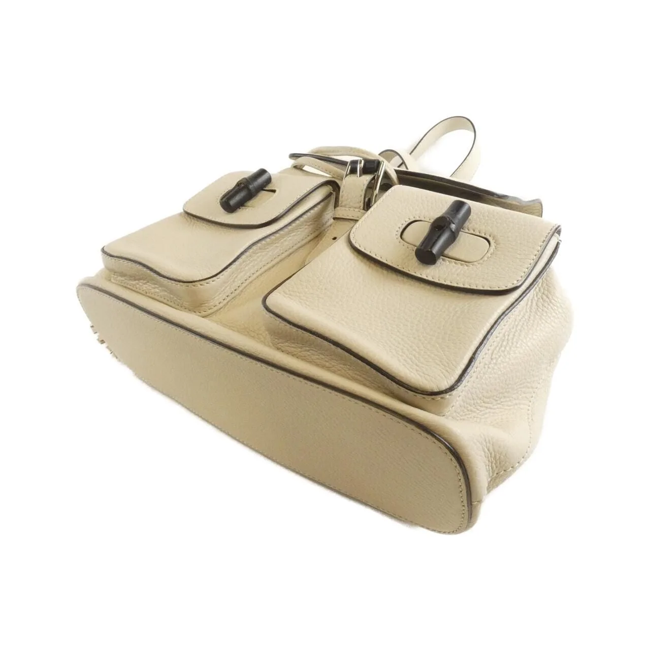 GUCCI Bamboo Daily 370833 A7M0N Backpack Leather