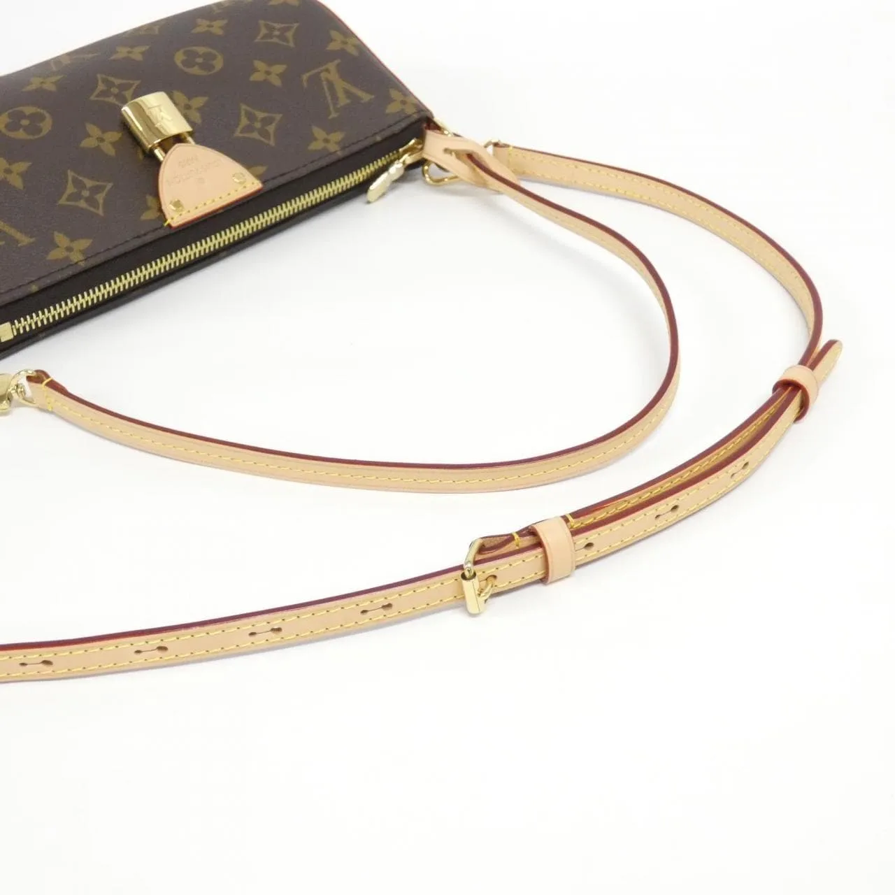 LOUIS VUITTON Pochette M12859 Shoulder Monogram Black Monogram Rank A - Thumbnail 7