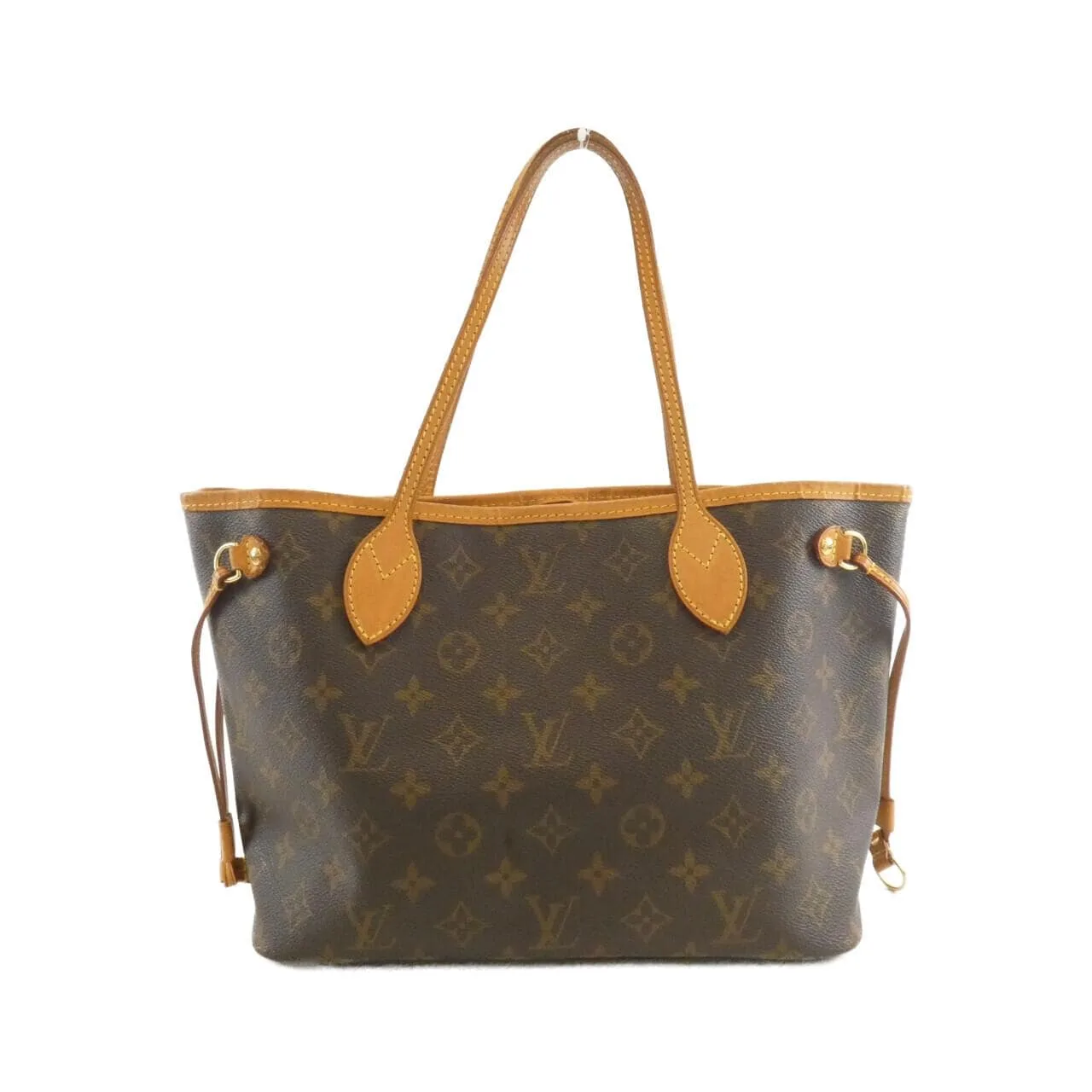 LOUIS VUITTON Neverfull M40155 Tote Monogram Black