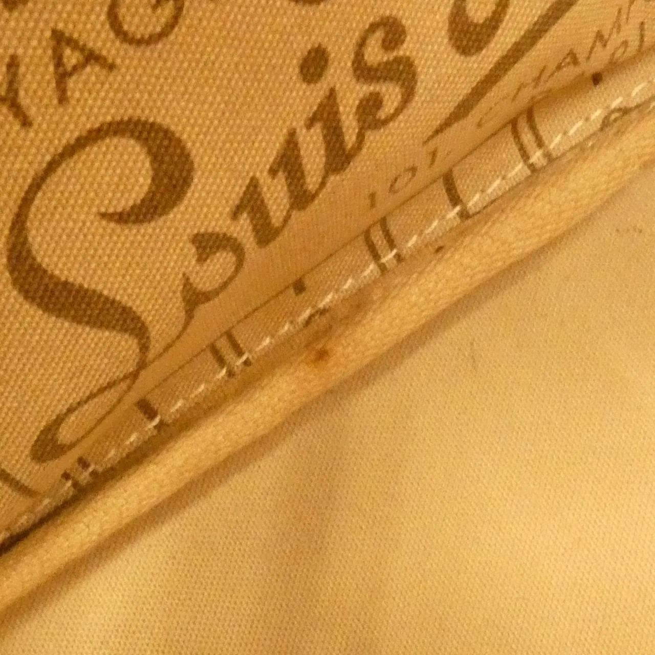 LOUIS VUITTON Neverfull M40155 Tote Monogram 黑色 Monogram 中古品B - 縮圖 10