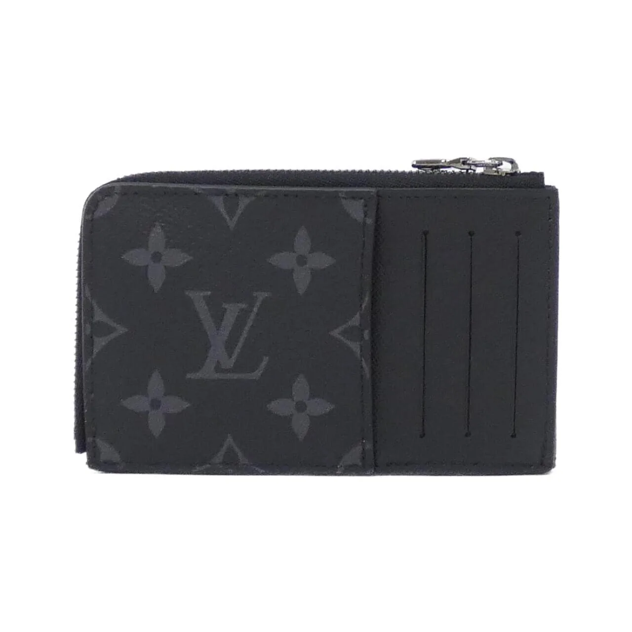 LOUIS VUITTON Eclipse M81568 Wallet Monogram Black Monogram Rank A - Thumbnail 2