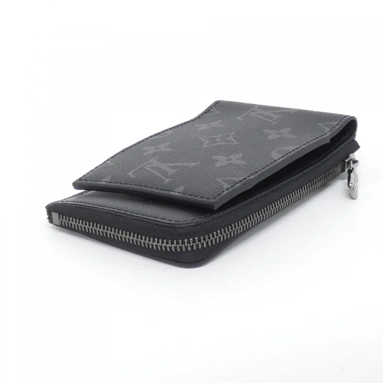 LOUIS VUITTON Eclipse M81568 Wallet Monogram Black Monogram Rank A - Thumbnail 3