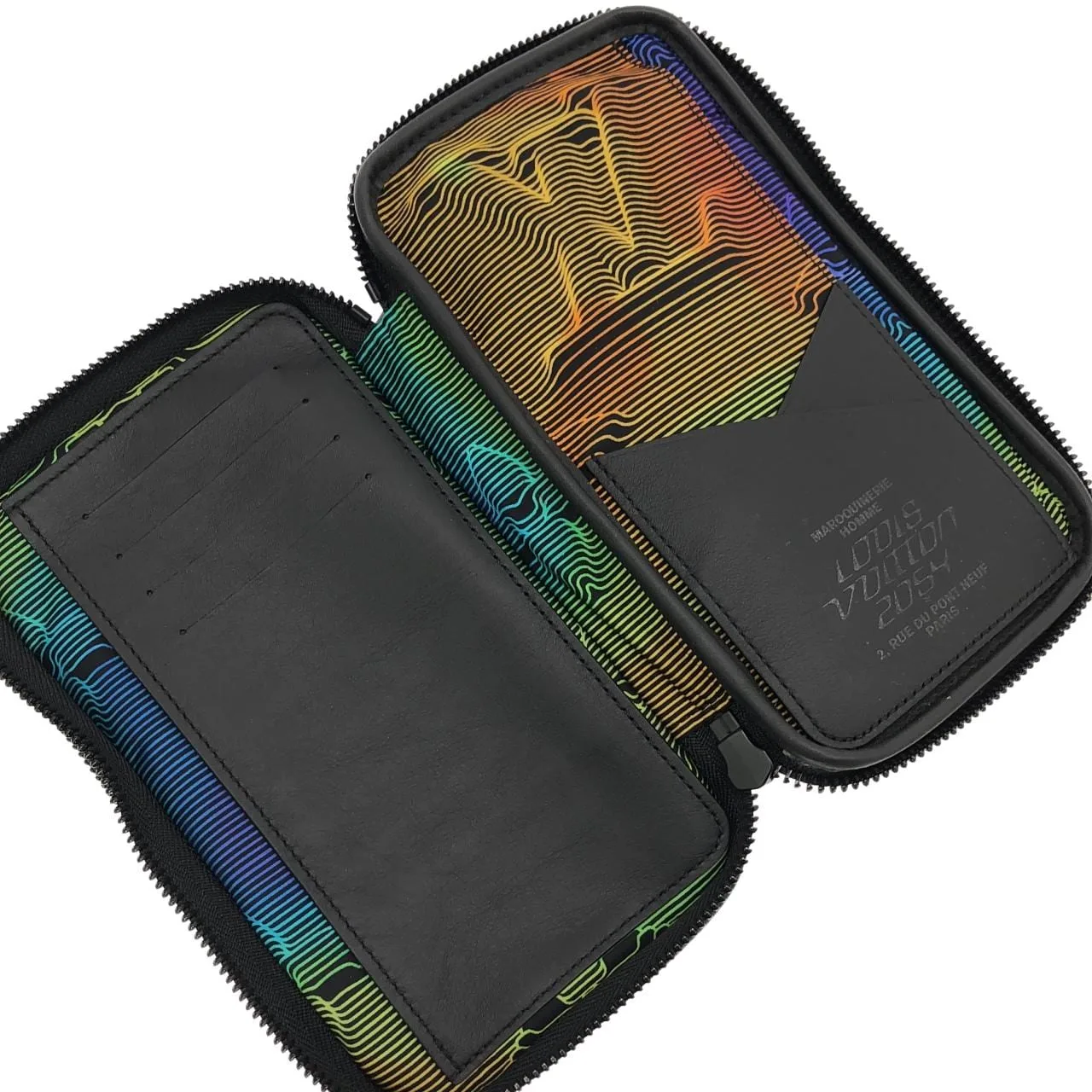 LOUIS VUITTON M80141 Shoulder Nylon 黑色 尼龍 中古品A - 縮圖 9