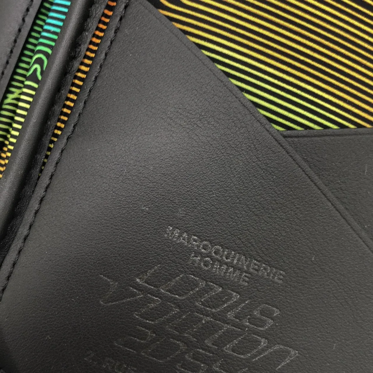 LOUIS VUITTON M80141 Shoulder Nylon 黑色 尼龍 中古品A - 縮圖 10