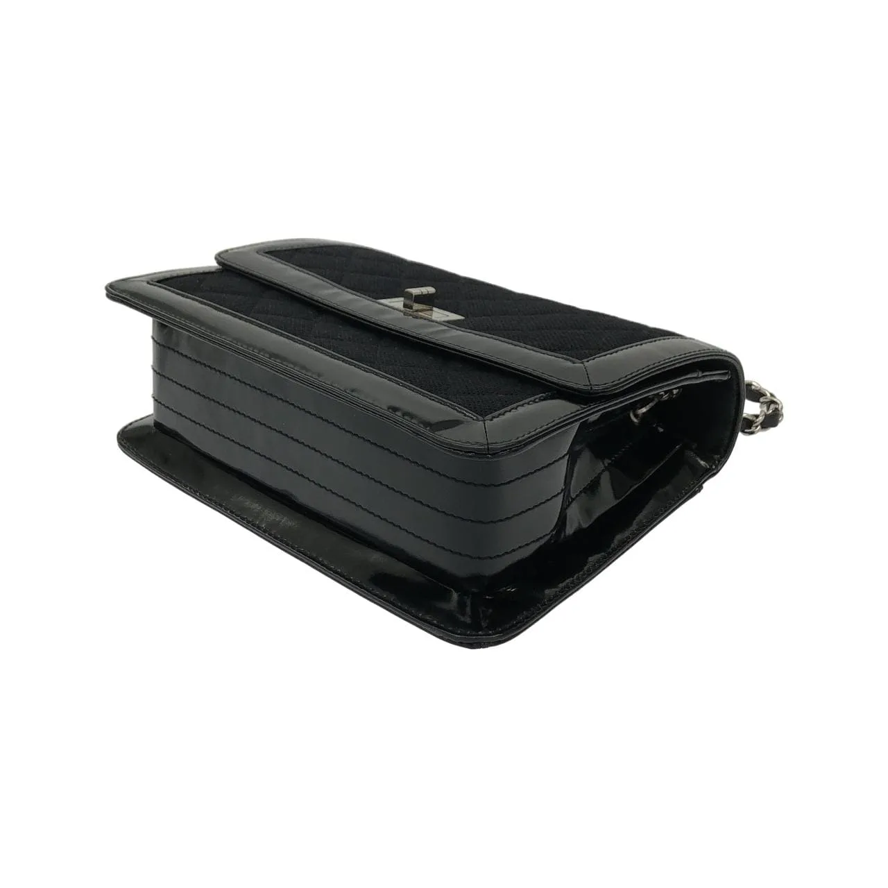 CHANEL Shoulder Canvas Black Canvas Rank B - Thumbnail 3