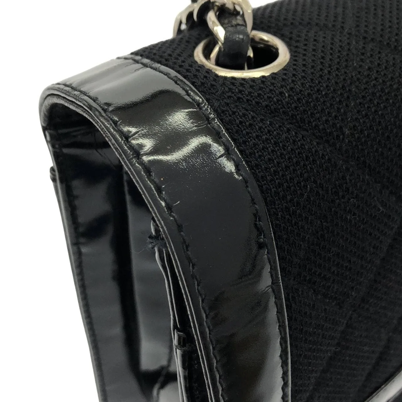 CHANEL Shoulder Canvas Black Canvas Rank B - Thumbnail 5