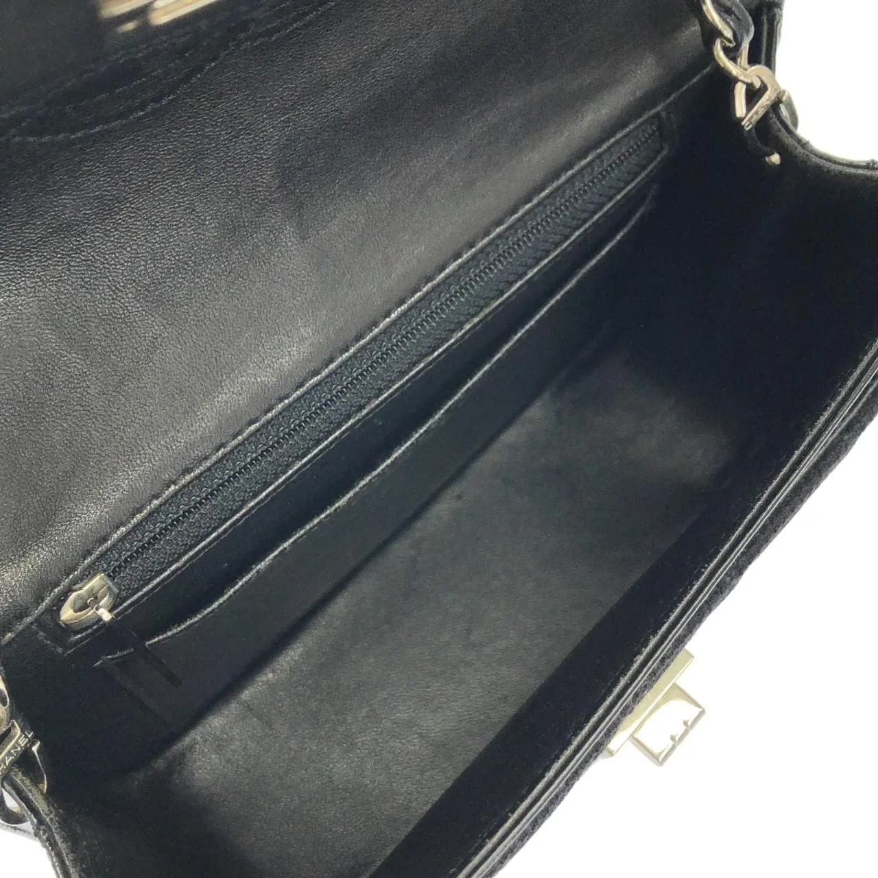 CHANEL Shoulder Canvas Black Canvas Rank B - Thumbnail 8