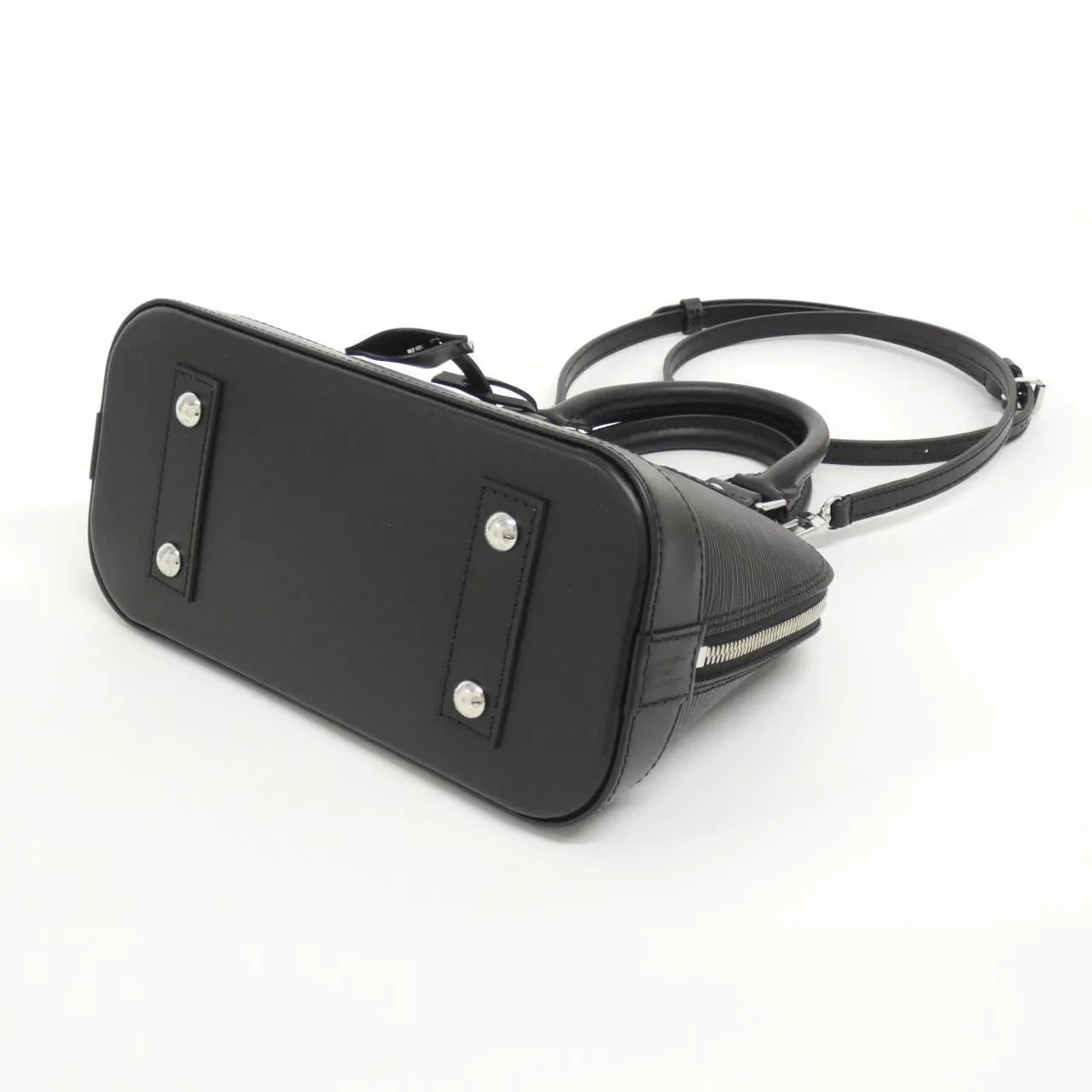 LOUIS VUITTON Alma M24645 Handbag Epi Black Epi Rank A - Thumbnail 3