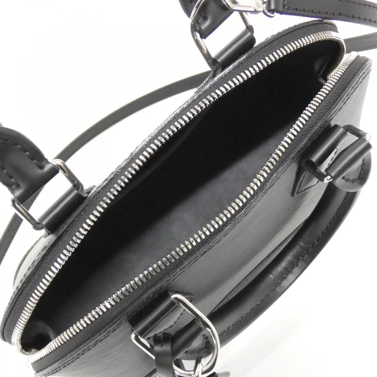 LOUIS VUITTON Alma M24645 Handbag Epi Black Epi Rank A - Thumbnail 8