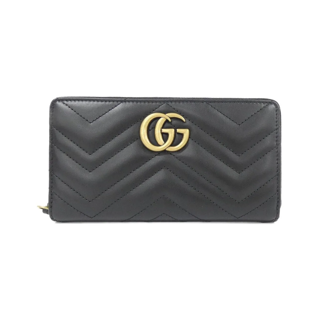 GUCCI Marmont 443123 DTD1T Wallet Leather