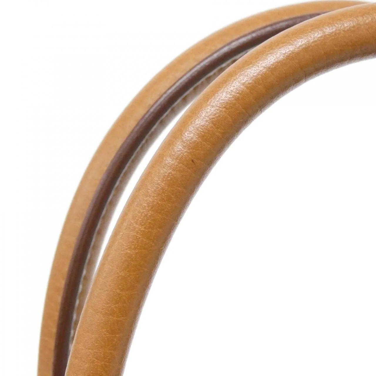 HERMES Bolide 073419CC Handbag Clemence 金色 Clemence 皮 中古品A - 縮圖 8