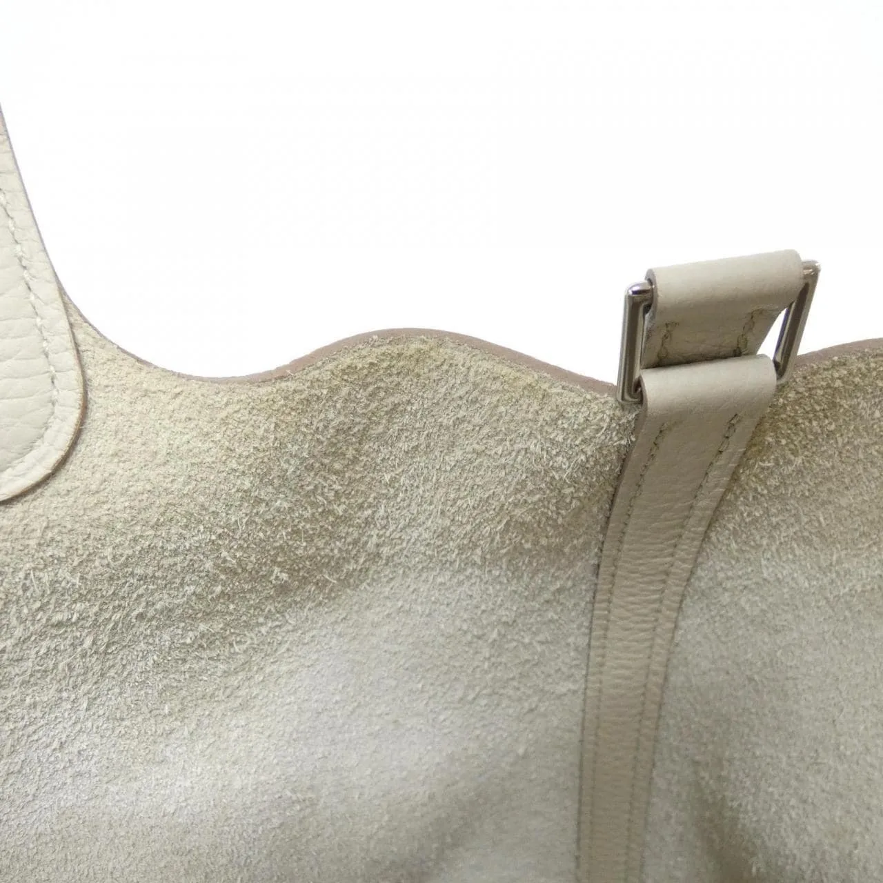 HERMES Picotin 060991CK Handbag Clemence Black Clemence Leather Rank A - Thumbnail 6