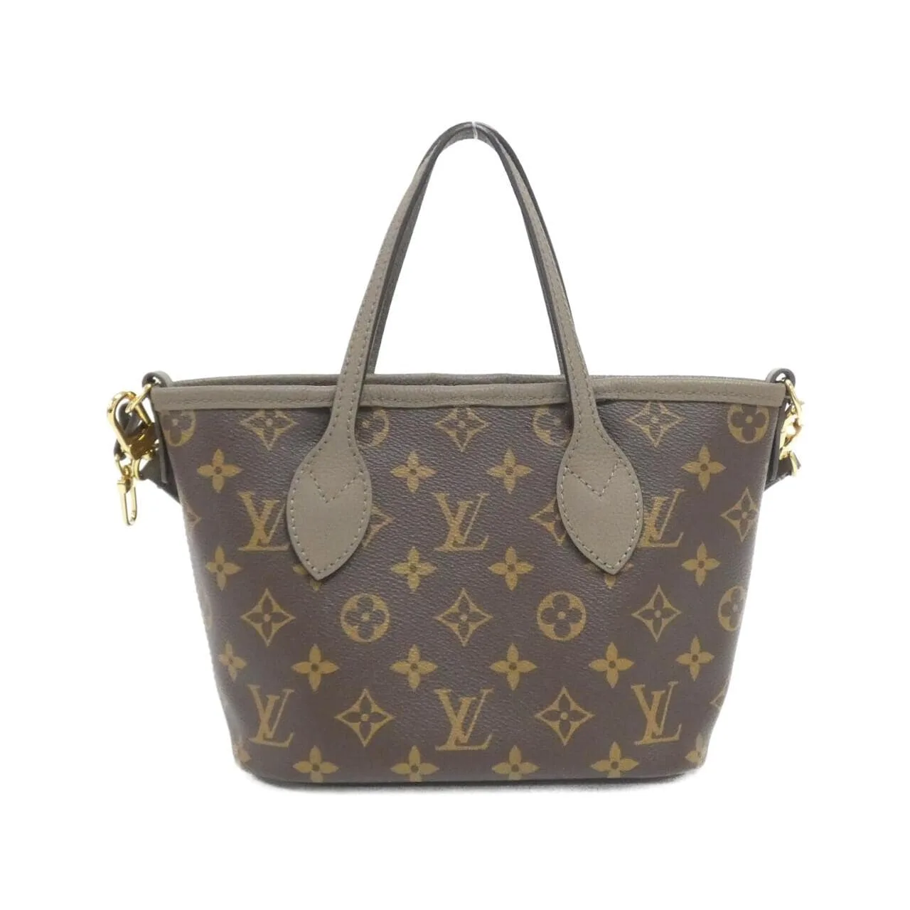 LOUIS VUITTON Neverfull M12109 Tote Monogram 黑色 Monogram 中古品A - 縮圖 2