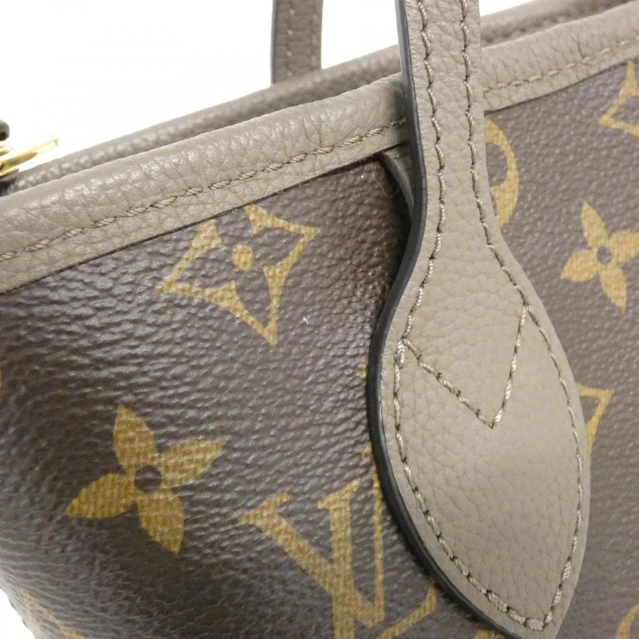 LOUIS VUITTON Neverfull M12109 Tote Monogram 黑色 Monogram 中古品A - 縮圖 5
