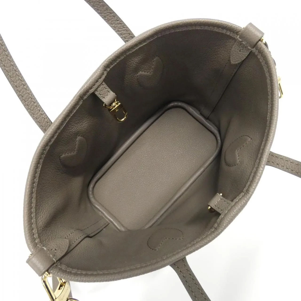 LOUIS VUITTON Neverfull M12109 Tote Monogram 黑色 Monogram 中古品A - 縮圖 8