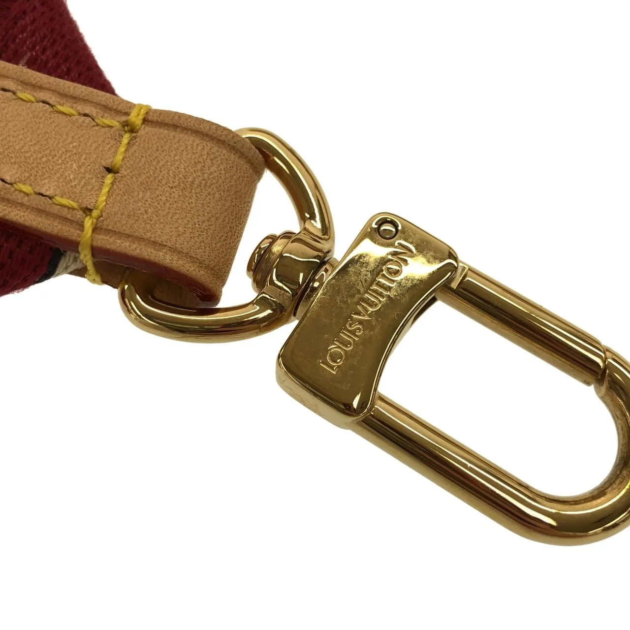 LOUIS VUITTON Alma M25728 Handbag Lambskin Beige Lambskin Rank A - Thumbnail 7