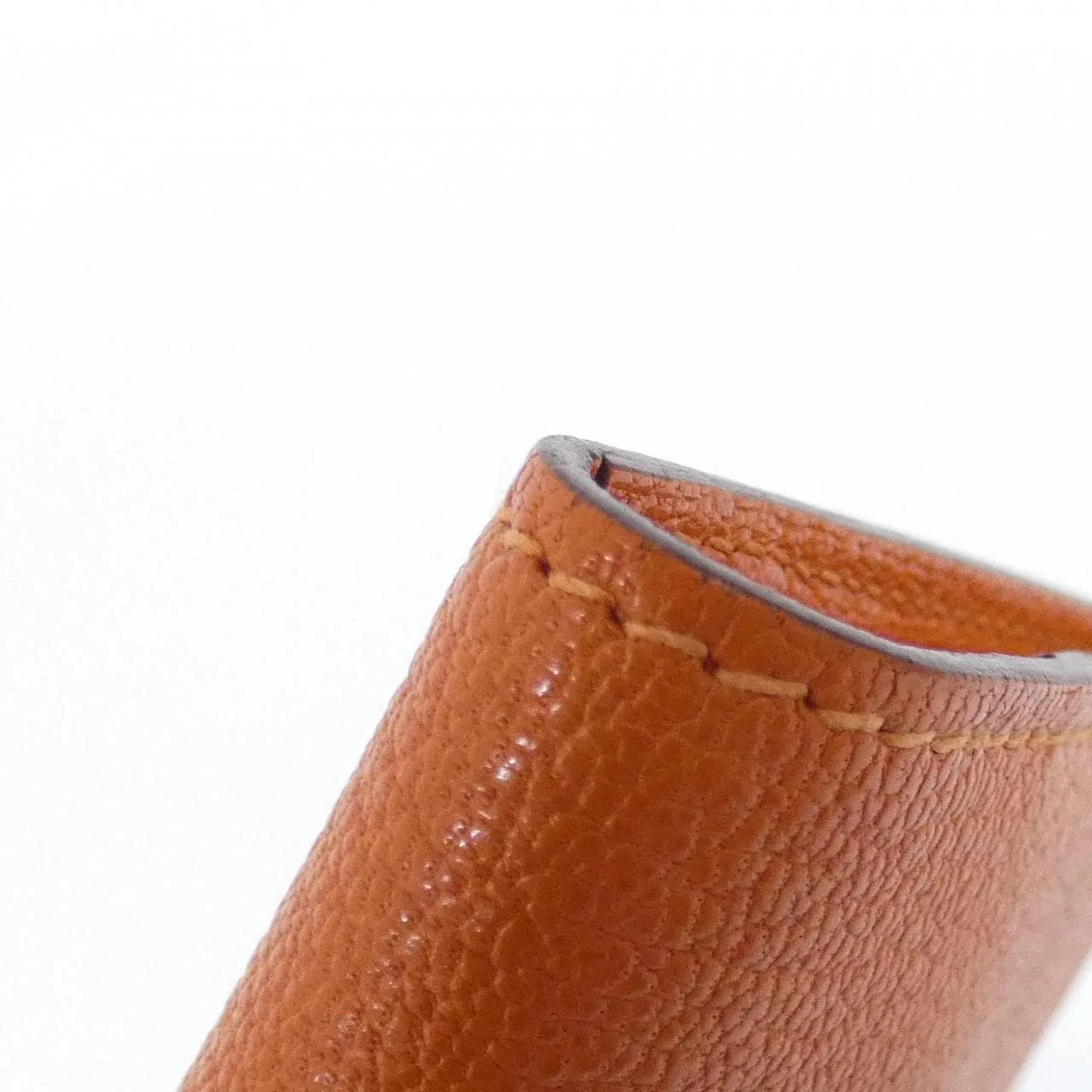 HERMES 037700CK Wallet Orange Rank A - Thumbnail 3