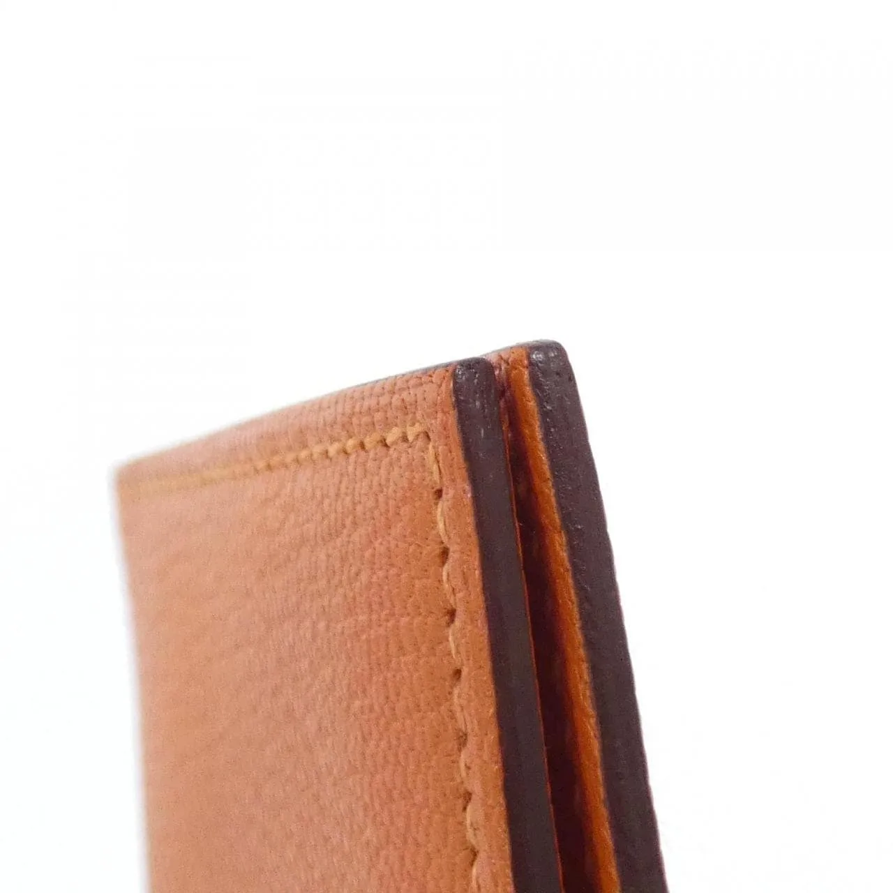 HERMES 037700CK Wallet Orange Rank A - Thumbnail 6