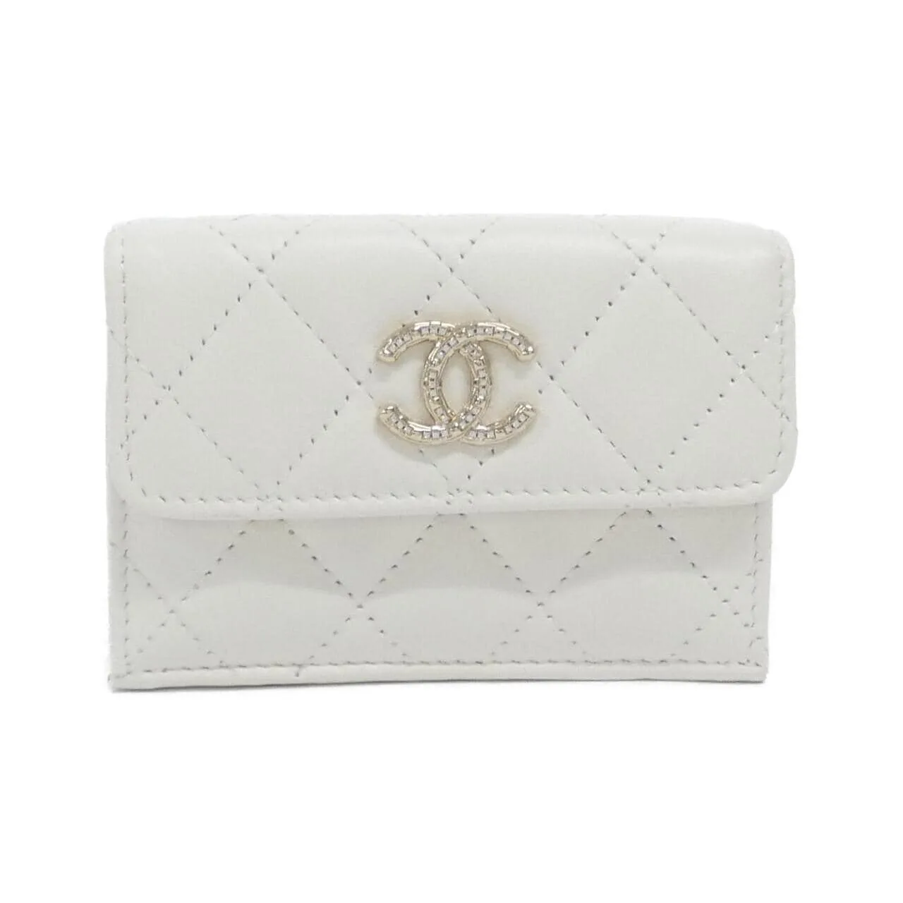 CHANEL AP4727 Wallet White