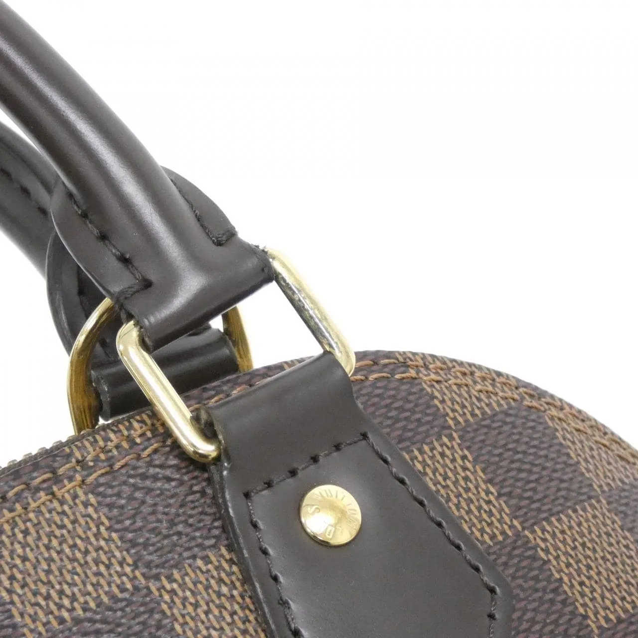 LOUIS VUITTON Alma N41221 Handbag Damier Black Damier Rank A - Thumbnail 7