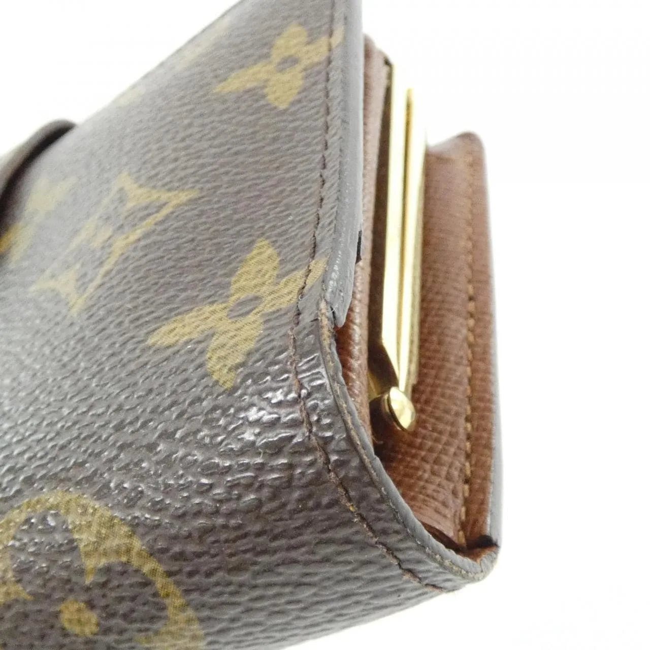 LOUIS VUITTON M61663 Wallet Monogram 黑色 Monogram 中古品A - 縮圖 3