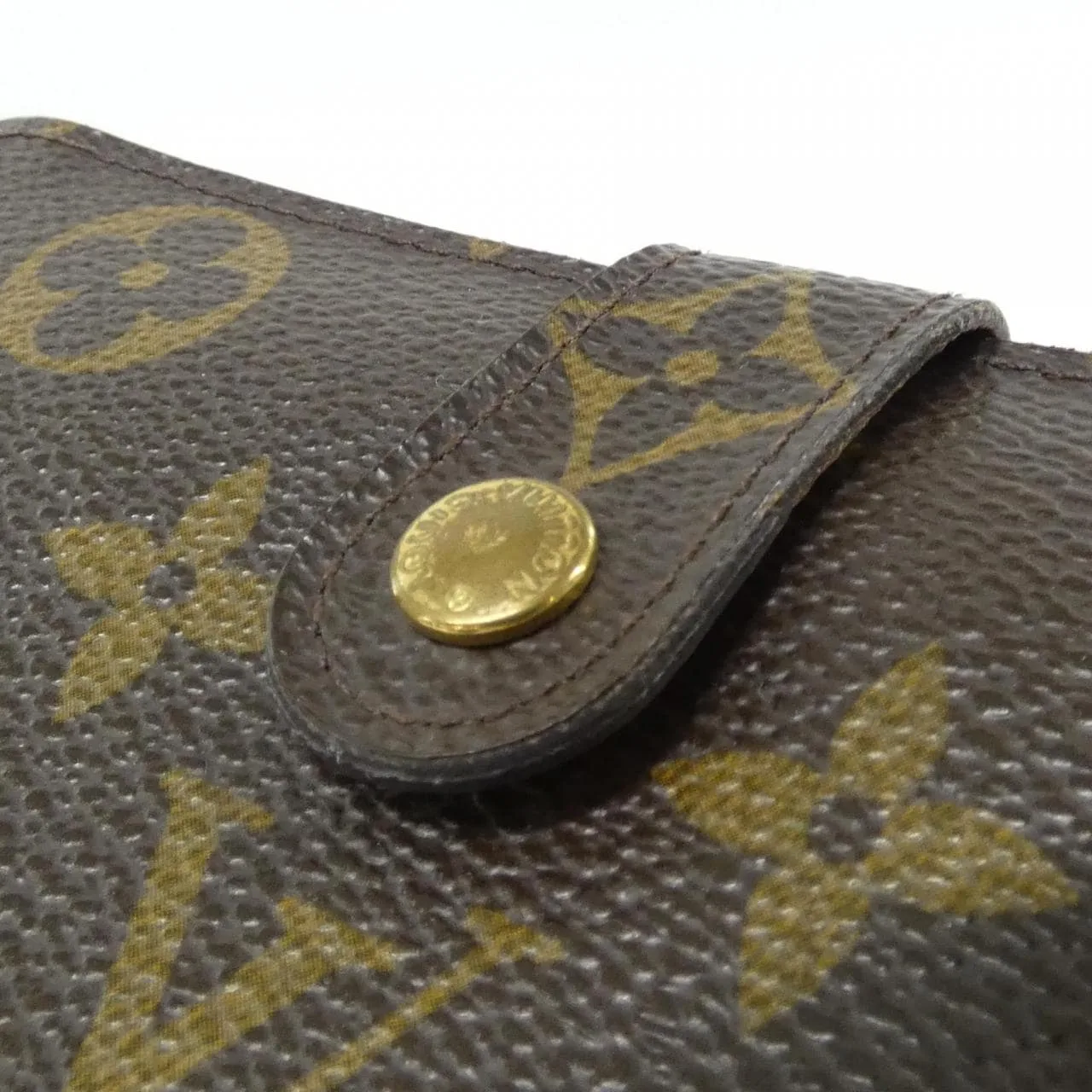LOUIS VUITTON M61663 Wallet Monogram 黑色 Monogram 中古品A - 縮圖 4