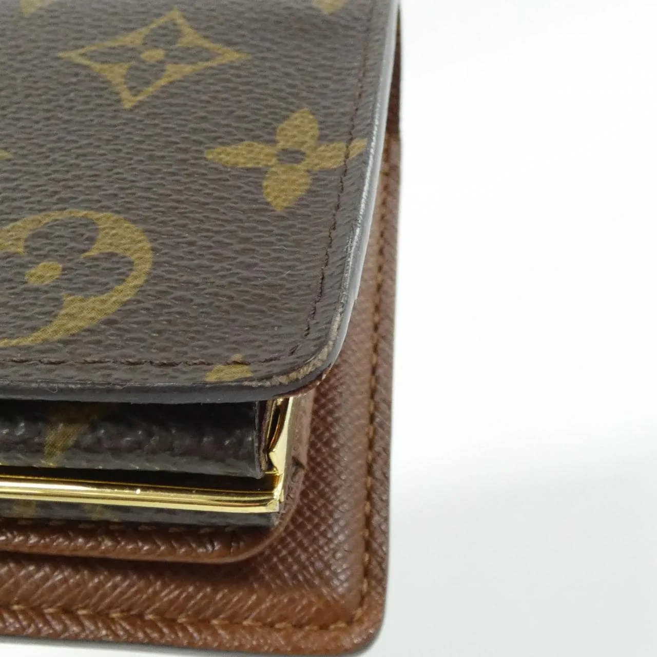 LOUIS VUITTON M61663 Wallet Monogram 黑色 Monogram 中古品A - 縮圖 5