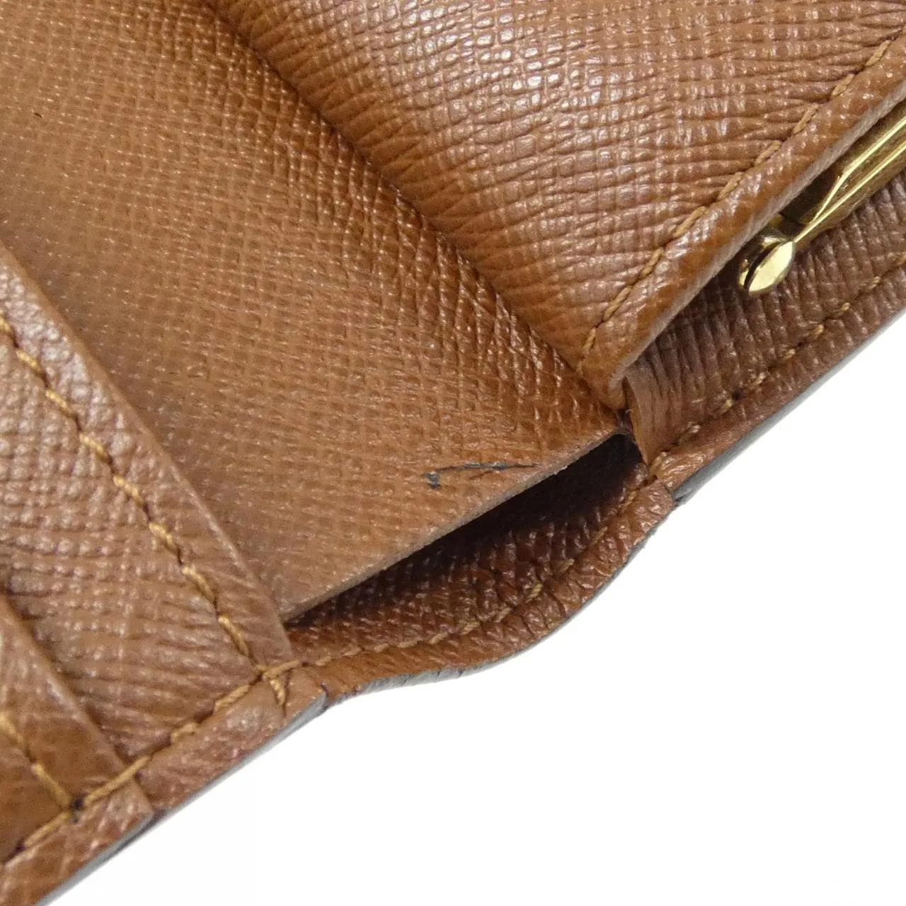 LOUIS VUITTON M61663 Wallet Monogram 黑色 Monogram 中古品A - 縮圖 7