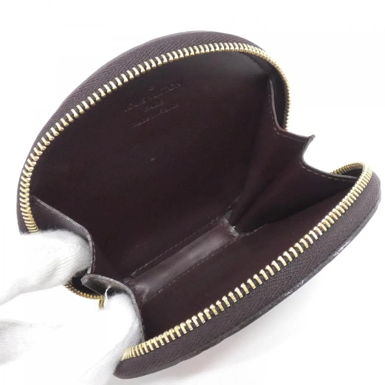 LOUIS VUITTON M91386 Coin Case Vernis Black Vernis Rank A - Thumbnail 6