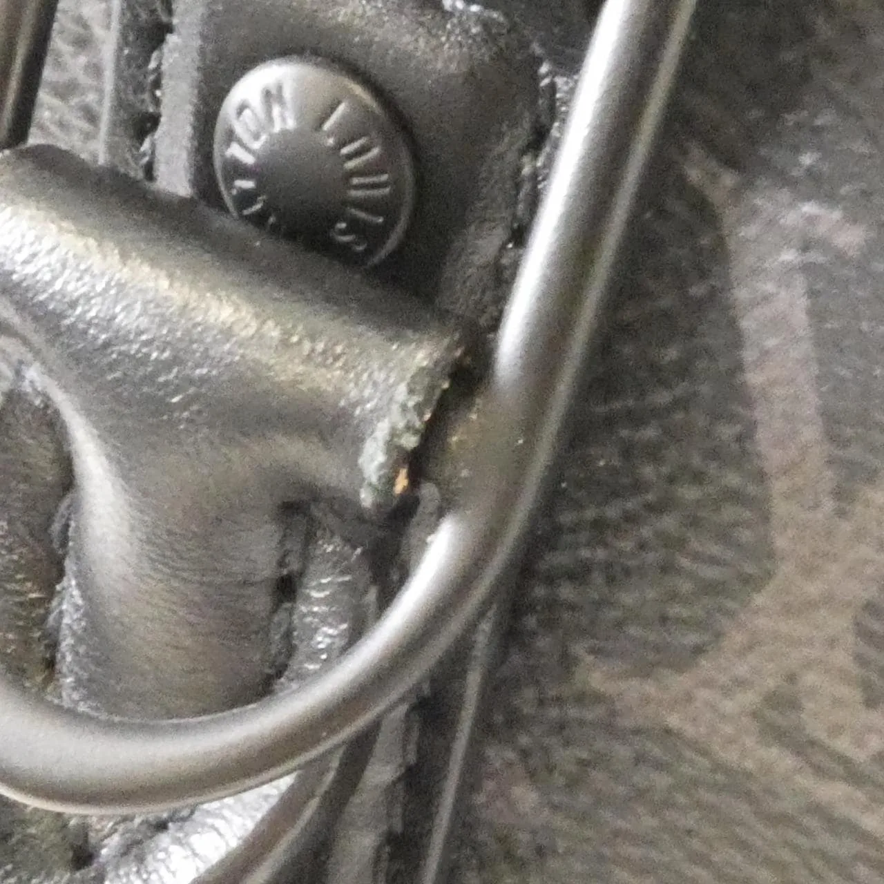 LOUIS VUITTON Eclipse M45265 Handbag Monogram 黑色 Monogram 中古品A - 縮圖 6