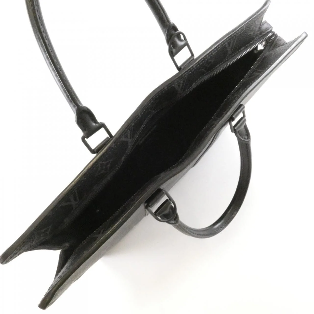 LOUIS VUITTON Eclipse M45265 Handbag Monogram 黑色 Monogram 中古品A - 縮圖 8