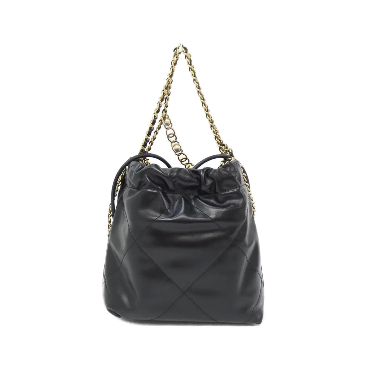 CHANEL Chanel 22 AS3980 Handbag 黑色 中古品A - 縮圖 2