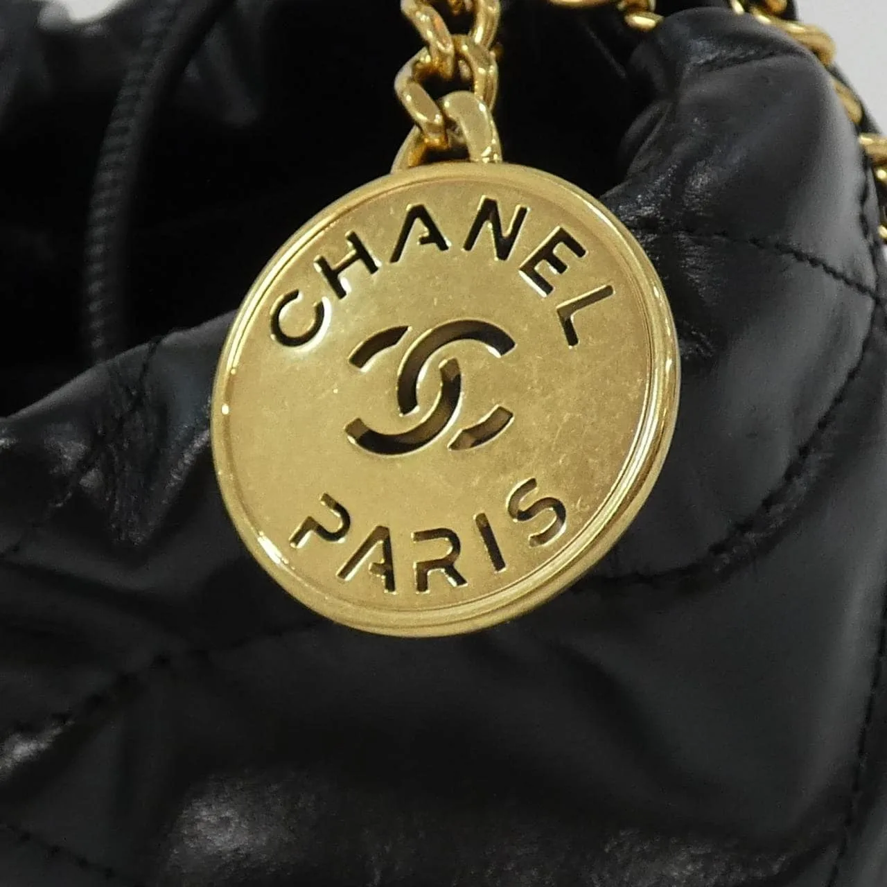 CHANEL Chanel 22 AS3980 Handbag 黑色 中古品A - 縮圖 5
