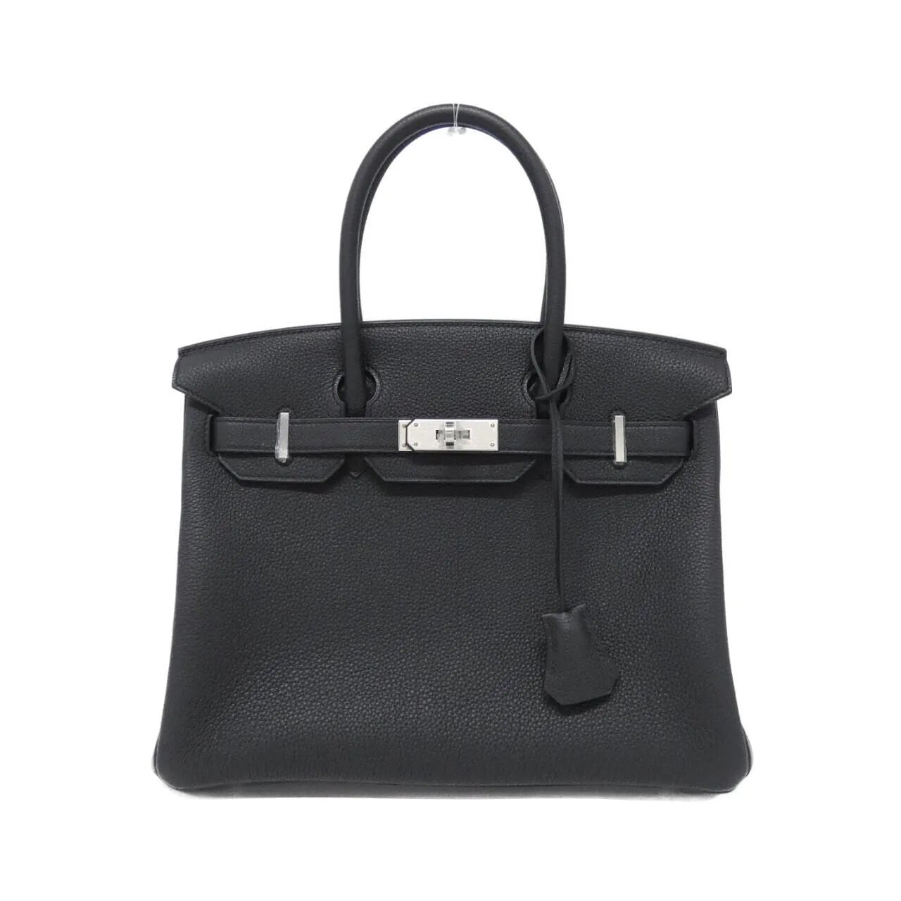 HERMES Birkin Handbag Togo Black
