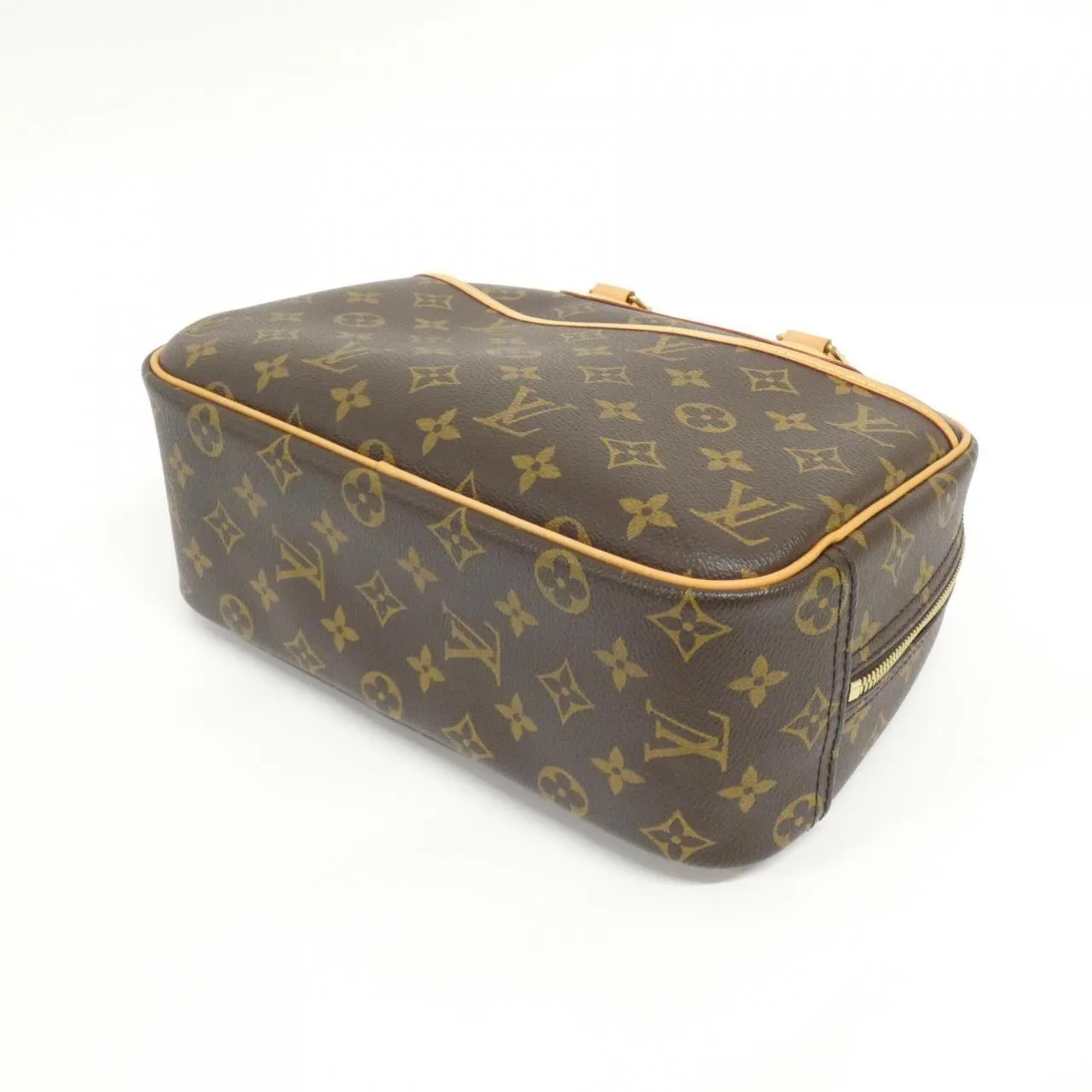 LOUIS VUITTON M42228 Handbag Monogram 黑色 Monogram 中古品A - 縮圖 3