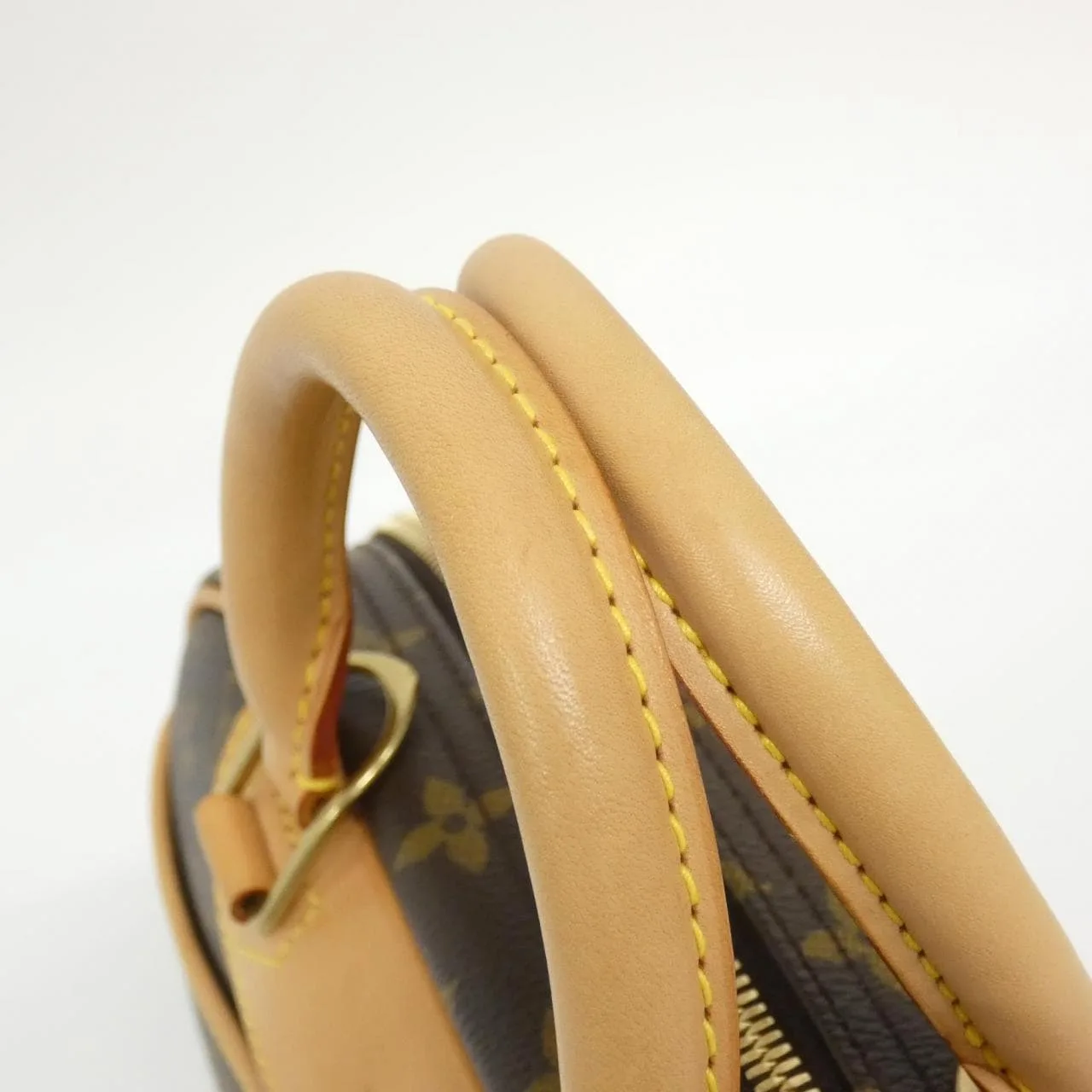 LOUIS VUITTON M42228 Handbag Monogram 黑色 Monogram 中古品A - 縮圖 5