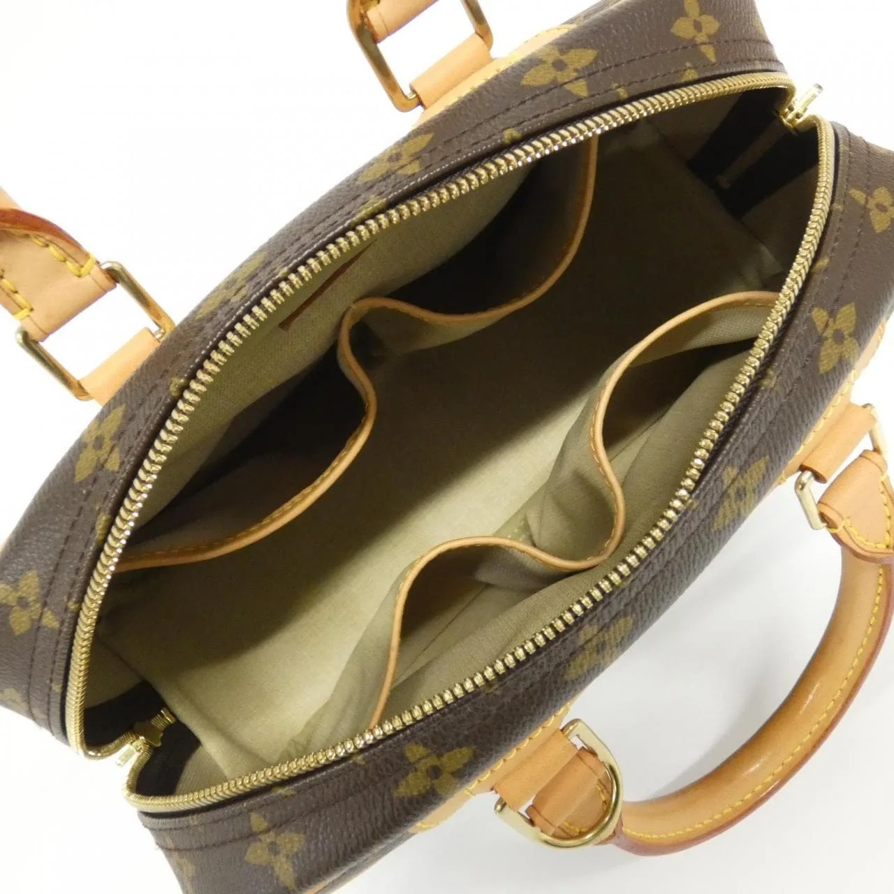 LOUIS VUITTON M42228 Handbag Monogram 黑色 Monogram 中古品A - 縮圖 6