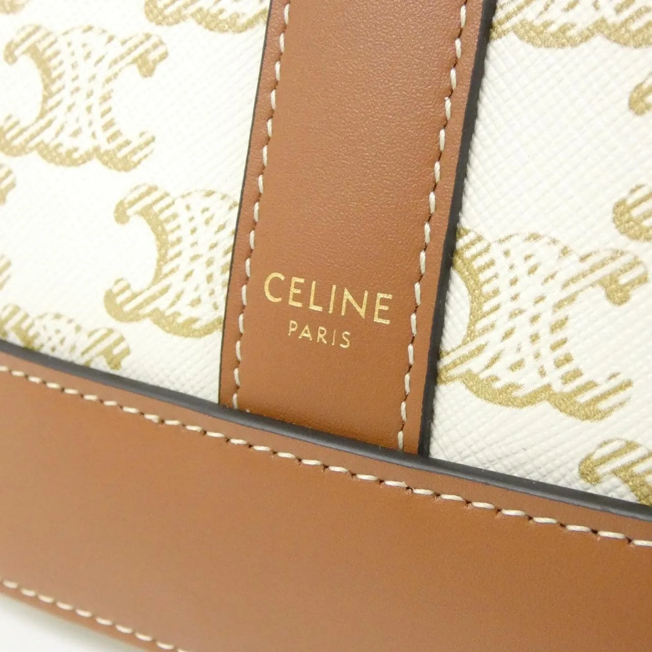 CELINE Triomphe 191442CAS Shoulder Canvas Black Canvas Rank A - Thumbnail 4