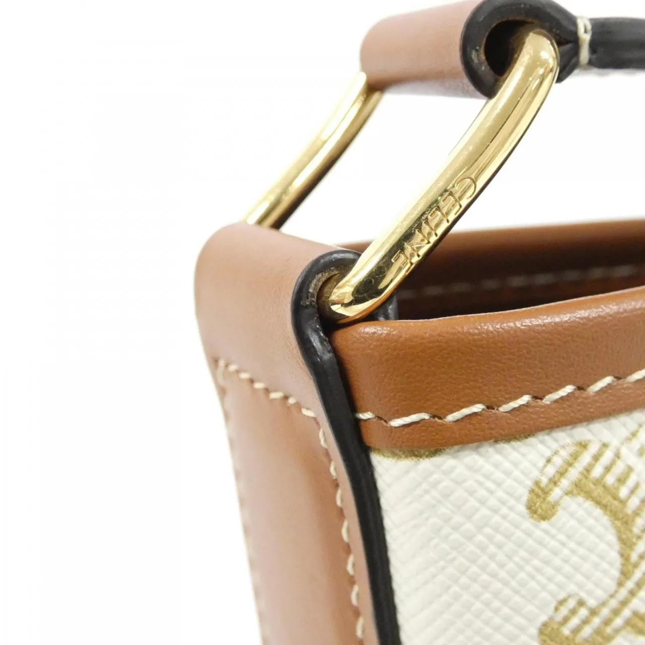 CELINE Triomphe 191442CAS Shoulder Canvas Black Canvas Rank A - Thumbnail 5