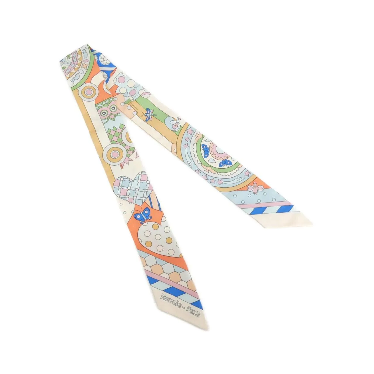 HERMES 063005S Scarf Beige