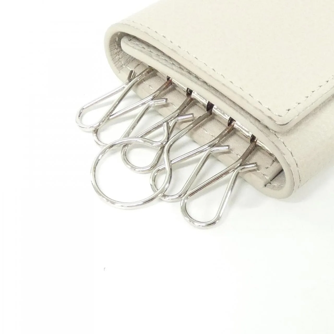 LOEWE C821K92X01 Key Case Lambskin 黑色 羊皮 中古品A - 縮圖 2