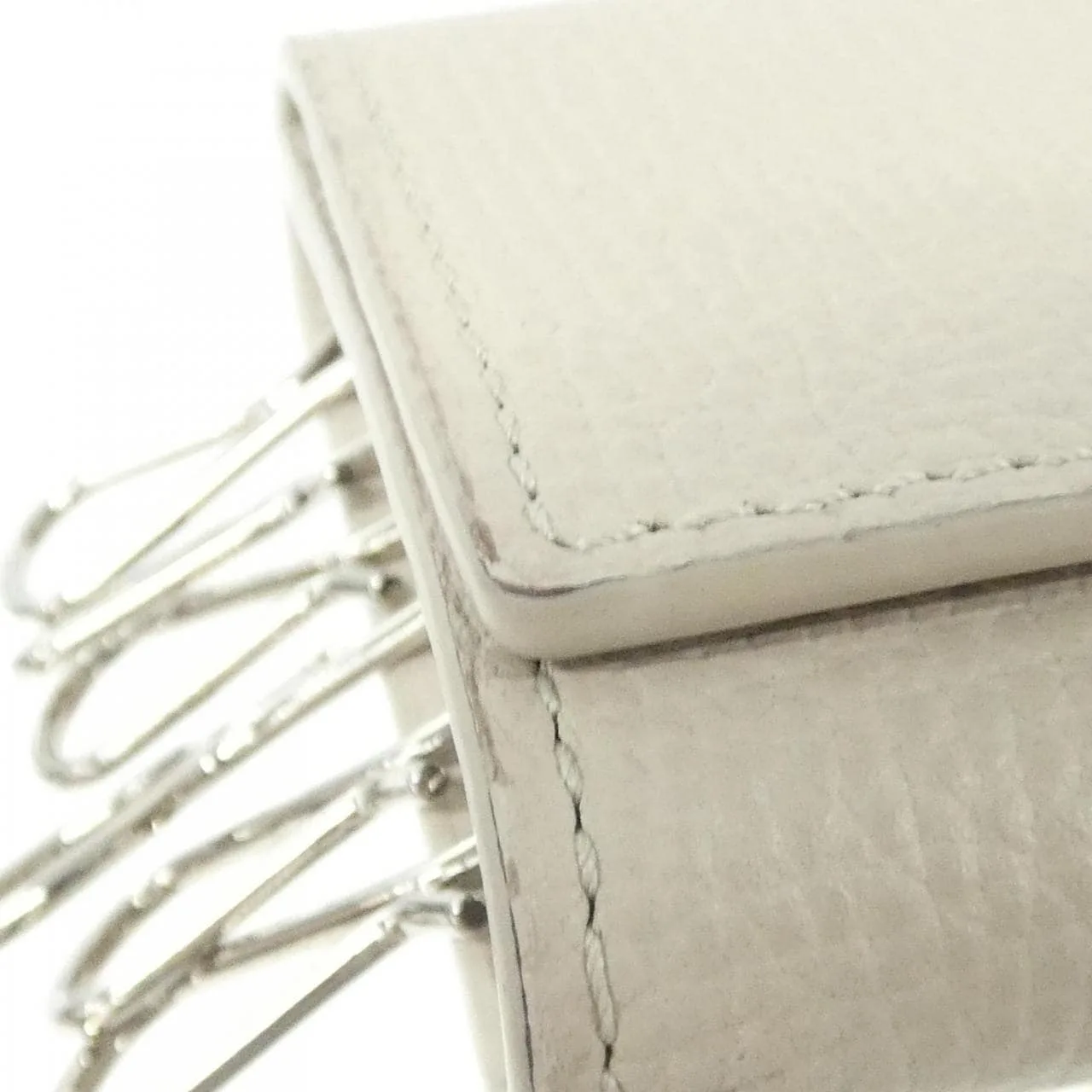 LOEWE C821K92X01 Key Case Lambskin 黑色 羊皮 中古品A - 縮圖 4