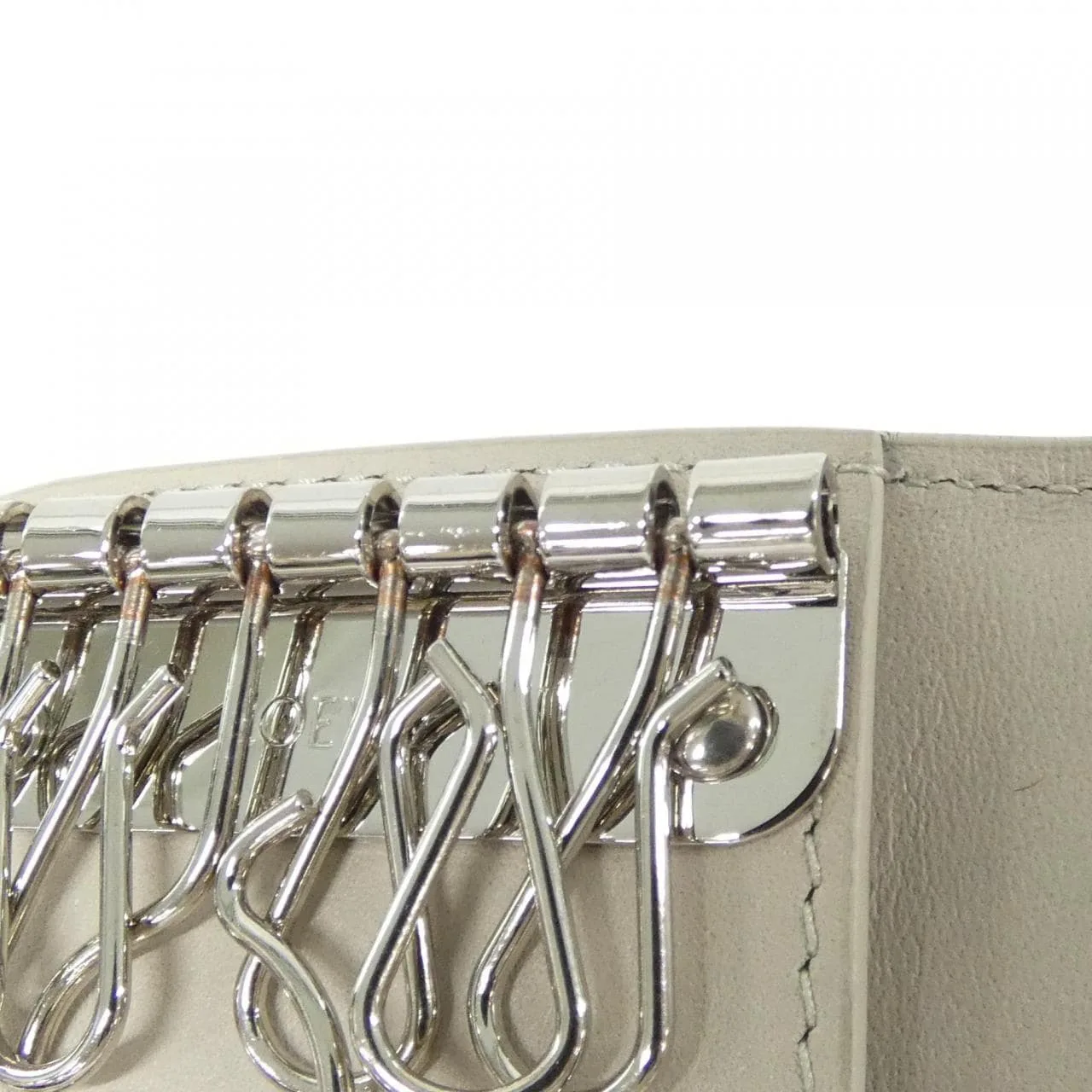 LOEWE C821K92X01 Key Case Lambskin 黑色 羊皮 中古品A - 縮圖 7