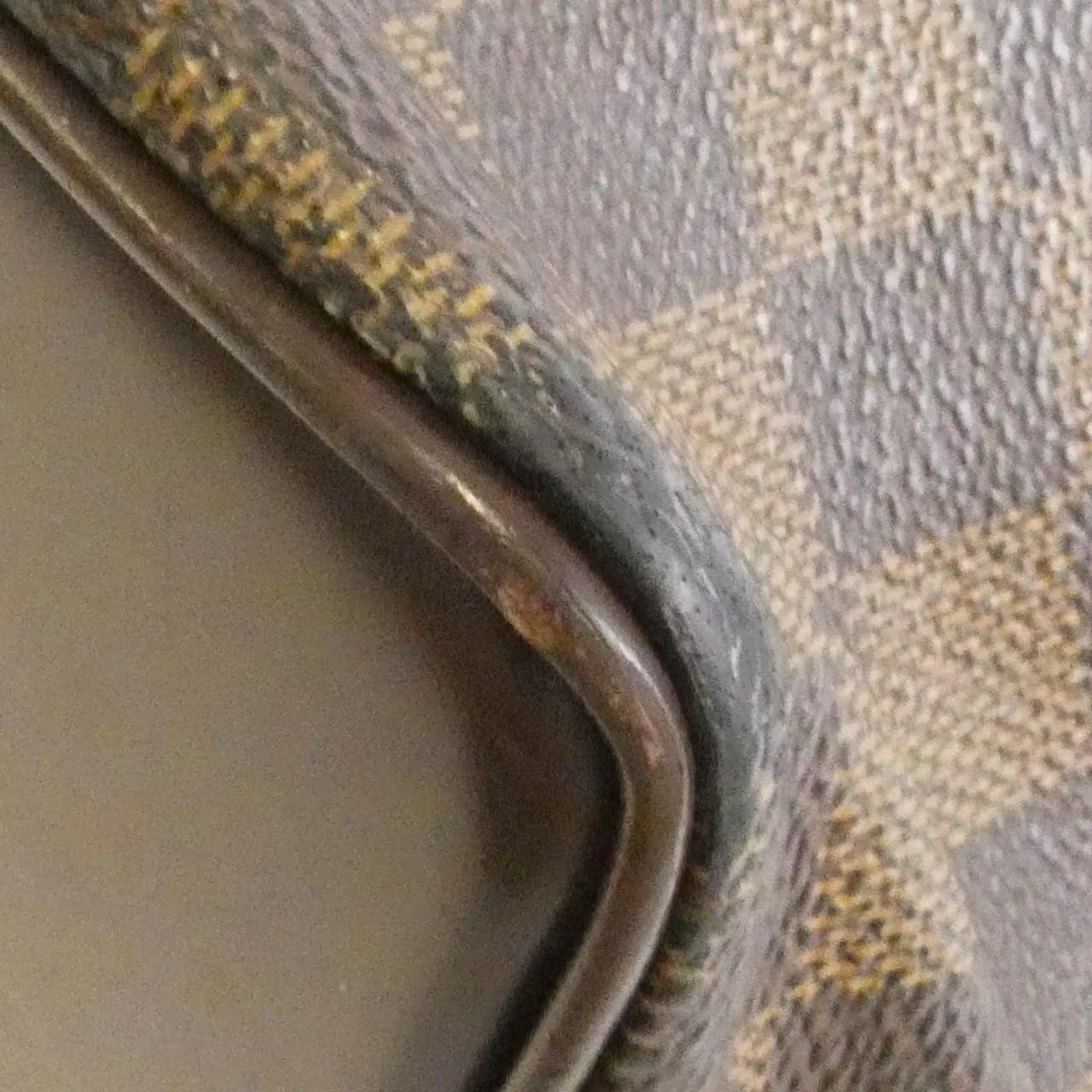 LOUIS VUITTON N51119 Shoulder Damier 黑色 Damier 中古品B - 縮圖 2